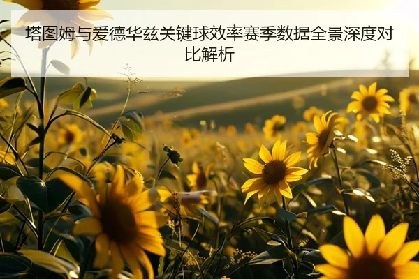 塔图姆与爱德华兹关键球效率赛季数据全景深度对比解析